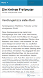 Mobile Screenshot of kleinefreibeuter.wordpress.com