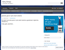Tablet Screenshot of gencgimpci.wordpress.com