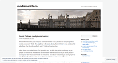 Desktop Screenshot of mediamadrilena.wordpress.com