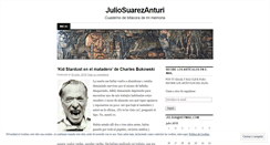Desktop Screenshot of juliosuarezanturi.wordpress.com