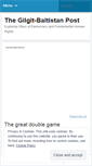 Mobile Screenshot of gbpost.wordpress.com