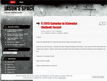Tablet Screenshot of jasonlherrick.wordpress.com