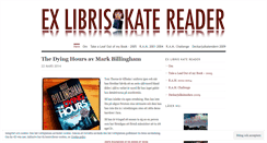 Desktop Screenshot of katereaderbooks.wordpress.com