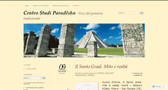 Desktop Screenshot of centrostudiparadesha.wordpress.com