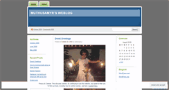 Desktop Screenshot of muthusamyr.wordpress.com