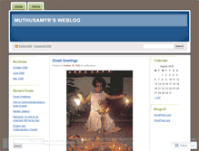 Tablet Screenshot of muthusamyr.wordpress.com