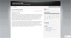 Desktop Screenshot of 10001tutorial.wordpress.com