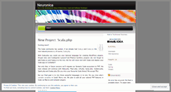 Desktop Screenshot of neuronica.wordpress.com