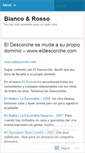 Mobile Screenshot of biancoerosso.wordpress.com