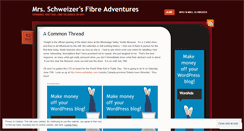 Desktop Screenshot of fibreadventures.wordpress.com