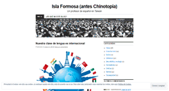 Desktop Screenshot of islaformosa.wordpress.com