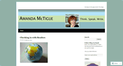 Desktop Screenshot of amctigue.wordpress.com