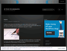 Tablet Screenshot of elrincondepepejuama.wordpress.com