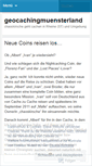 Mobile Screenshot of geocachingmuensterland.wordpress.com