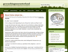 Tablet Screenshot of geocachingmuensterland.wordpress.com