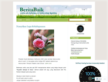 Tablet Screenshot of beritabaik.wordpress.com