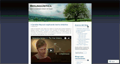 Desktop Screenshot of biolinguistica.wordpress.com