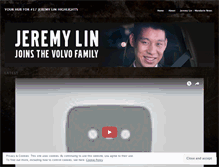 Tablet Screenshot of linsanity17.wordpress.com