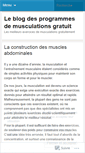 Mobile Screenshot of programmemusculation.wordpress.com