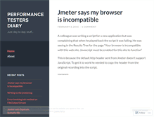 Tablet Screenshot of performancetestersdiary.wordpress.com