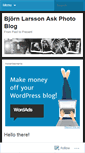 Mobile Screenshot of bjornlarssonask.wordpress.com