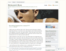 Tablet Screenshot of heybales.wordpress.com