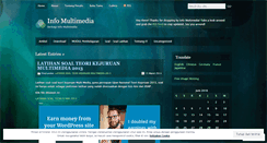 Desktop Screenshot of infomm.wordpress.com