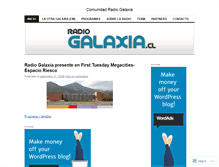 Tablet Screenshot of bloggalaxia.wordpress.com