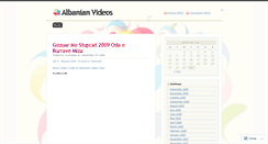 Desktop Screenshot of albanianvideo.wordpress.com