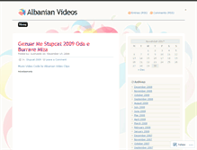 Tablet Screenshot of albanianvideo.wordpress.com
