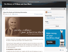 Tablet Screenshot of blackfamilybook.wordpress.com