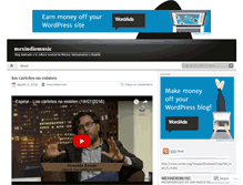 Tablet Screenshot of mexindiemusic.wordpress.com