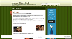Desktop Screenshot of mommymakesstuff.wordpress.com