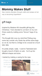 Mobile Screenshot of mommymakesstuff.wordpress.com