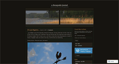 Desktop Screenshot of chesapeakejournal.wordpress.com