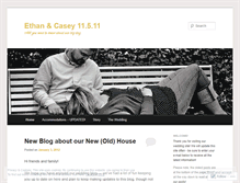 Tablet Screenshot of ethanandcasey.wordpress.com