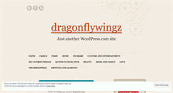 Desktop Screenshot of dragonflywingz.wordpress.com