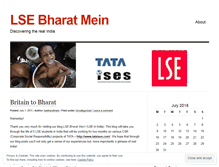 Tablet Screenshot of lsebharatmein.wordpress.com