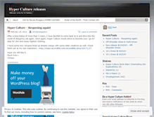 Tablet Screenshot of hyperculturesl.wordpress.com
