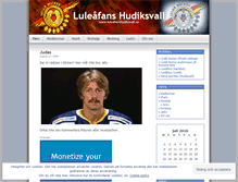 Tablet Screenshot of luleafanshudiksvall.wordpress.com