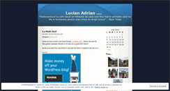 Desktop Screenshot of lucianadrian.wordpress.com