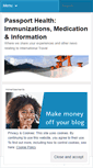 Mobile Screenshot of passporthealthco.wordpress.com