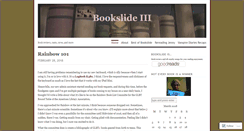 Desktop Screenshot of bookslide.wordpress.com