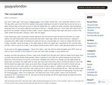 Tablet Screenshot of gayguylondon.wordpress.com