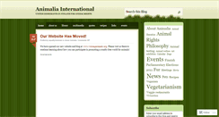 Desktop Screenshot of animaliainternational.wordpress.com