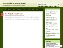 Tablet Screenshot of animaliainternational.wordpress.com