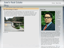 Tablet Screenshot of josefmjr.wordpress.com