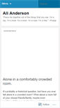 Mobile Screenshot of andersonal89.wordpress.com