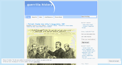 Desktop Screenshot of guerrillahistory.wordpress.com