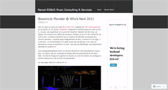 Desktop Screenshot of benoitrebus.wordpress.com